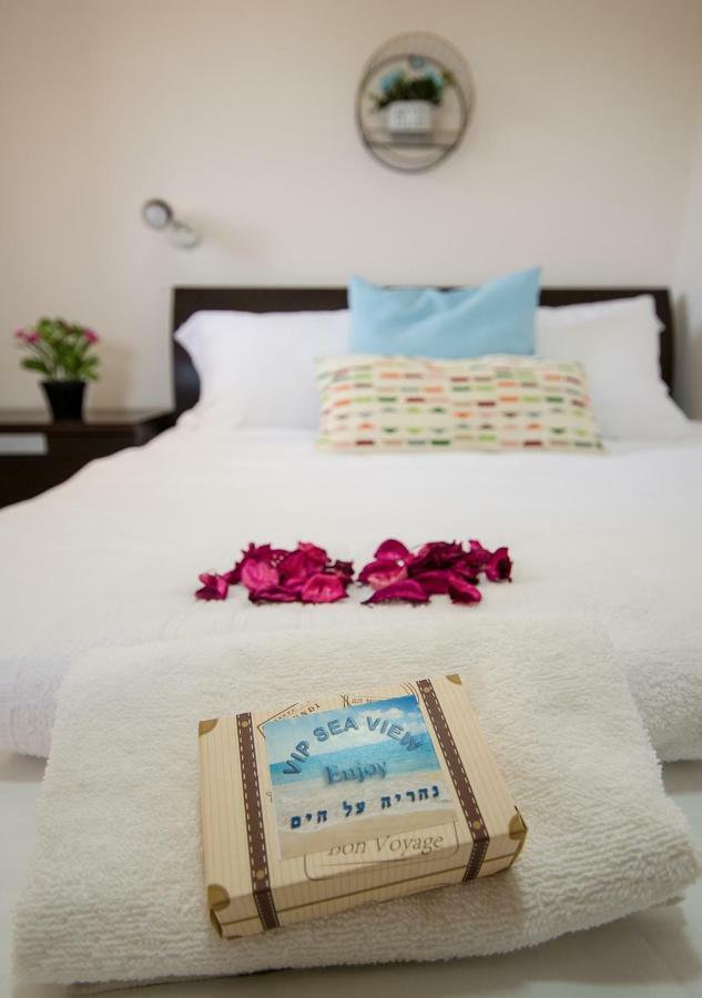 Ha-Aliya Sea View Apartment Nahariya Luaran gambar