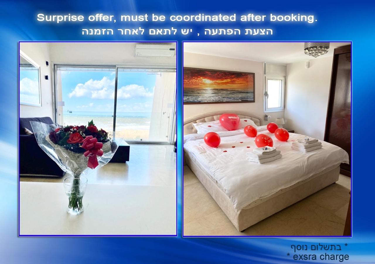 Ha-Aliya Sea View Apartment Nahariya Luaran gambar